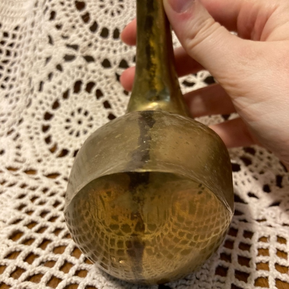 SOLD LCL - Vintage 7 Inch Brass Bird Swan - Picture 8 of 12